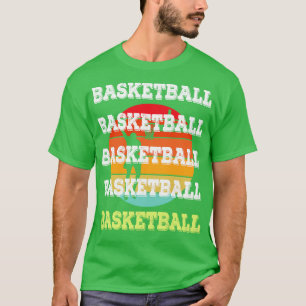 Basketball Lover Vintage Sports Design T-Shirt
