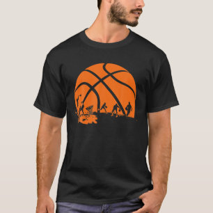 Basketball Lovers Players Great Vintage Men Women T-Shirt