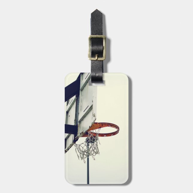 Basketball Luggage Tag (Front Vertical)