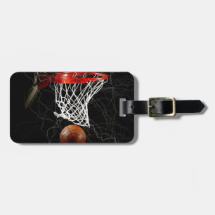 Basketball Luggage Tag