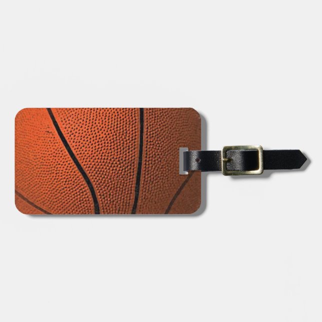 Basketball Luggage Tags (Front Horizontal)