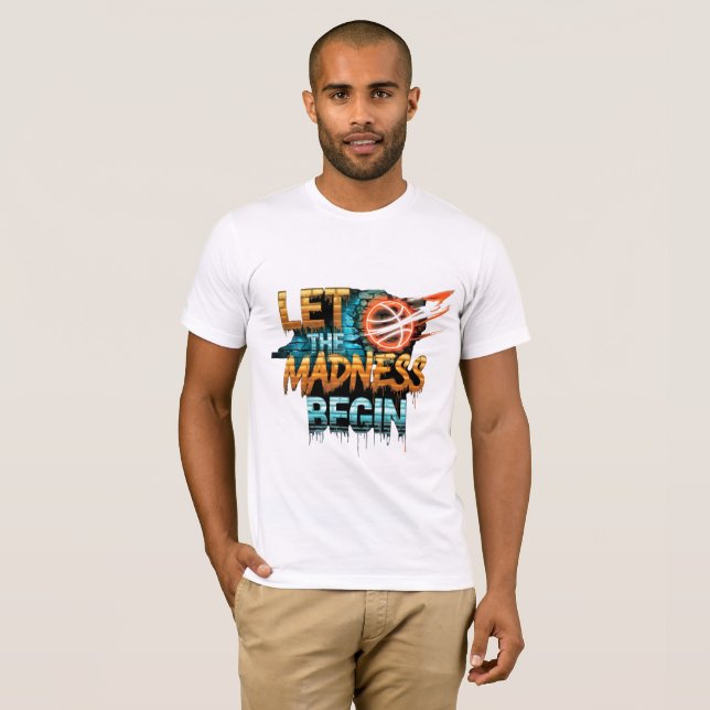 Basketball Madness T-Shirt (Front Full)