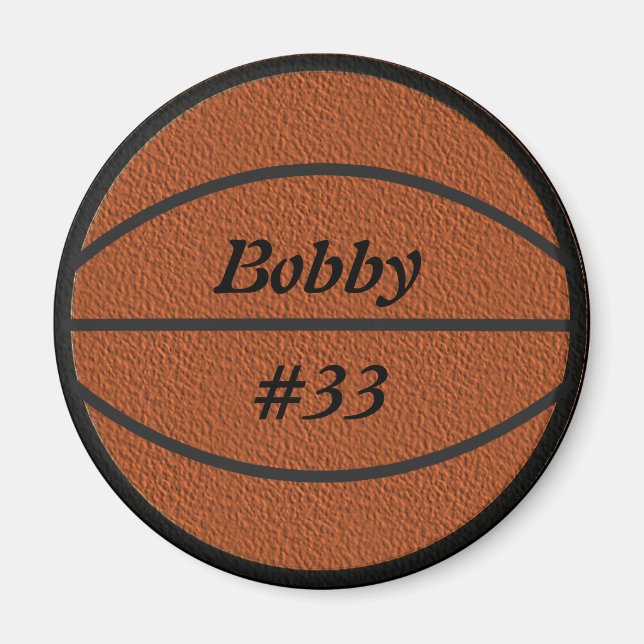 Basketball Magnet (Front)