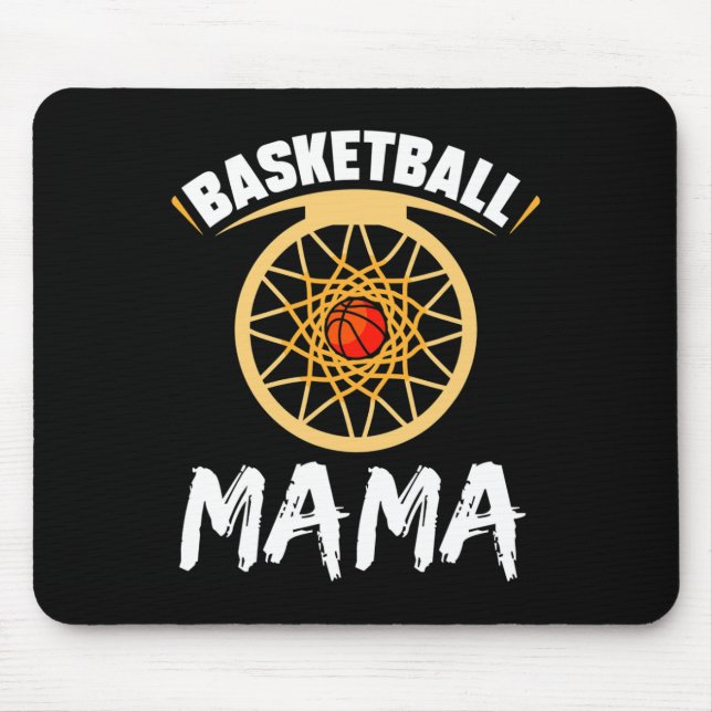Basketball Mama Hob Mouse Pad (Front)