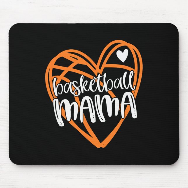 Basketball MAMA  Mouse Pad (Front)