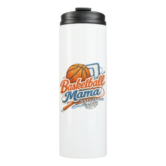 Basketball Mama Travel Mug (Front)