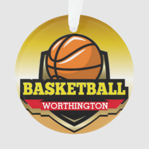 Basketball Medal Ornament