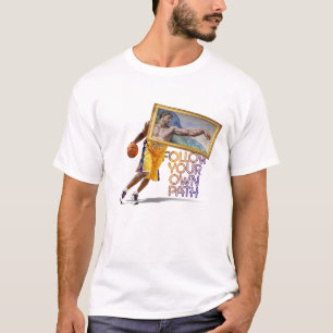 Basketball Meets Michelangelo T-Shirt
