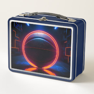 Basketball Metal Lunchbox