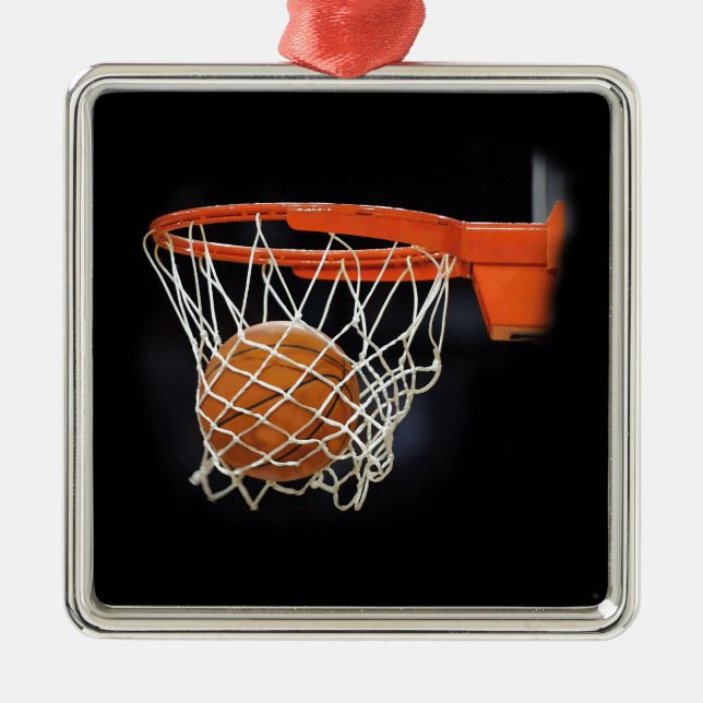 Basketball Metal Tree Decoration (Front)