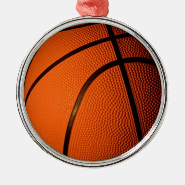 Basketball Metal Tree Decoration (Front)