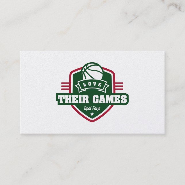 Basketball Milwaukee Bucks Retro Jersey Colour Business Card (Front)
