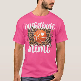 Basketball Mimi Grandma Mimi Of A Basketball Playe T-Shirt