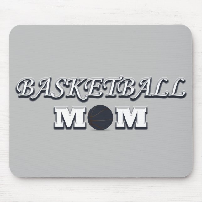 Basketball Mom gift Mouse Pad (Front)