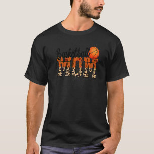 Basketball Mom Love To Watch My Child Play Basketb T-Shirt
