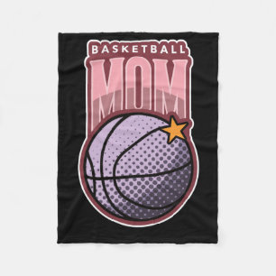 Basketball Mom - Sport Active Fleece Blanket