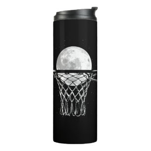 Basketball Moon Thermal Tumbler
