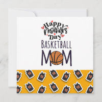 Basketball Mother's Day to mum  