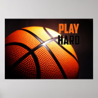 Basketball motivation - play hard by storeman