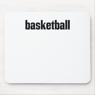 Basketball mouse pad