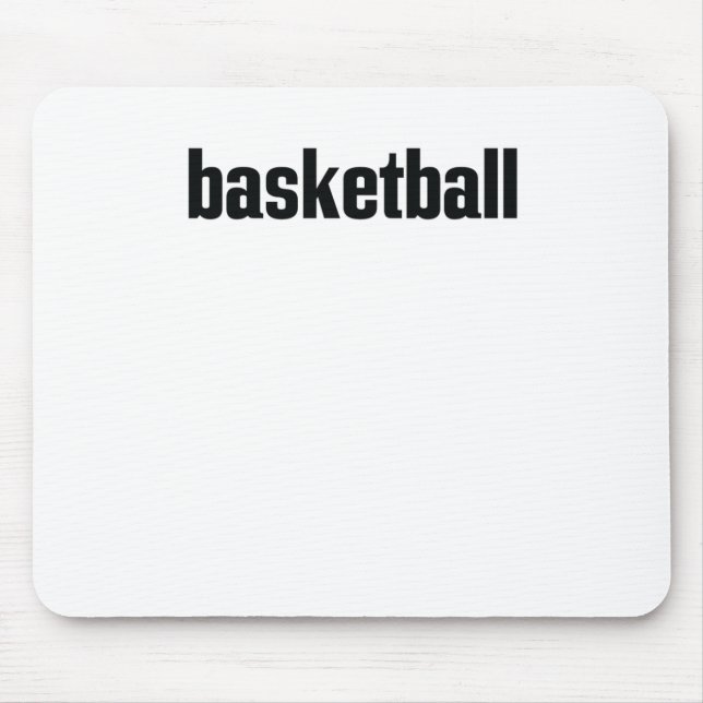 Basketball  mouse pad (Front)