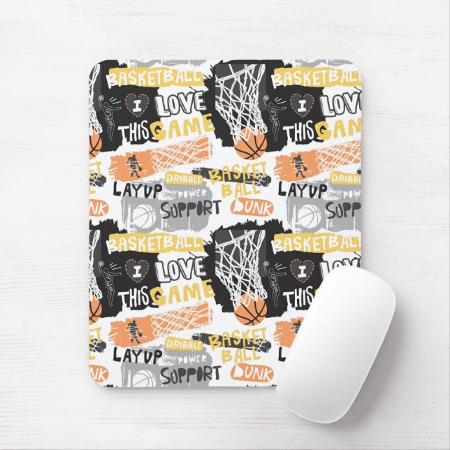 Basketball Mousepad (With Mouse)