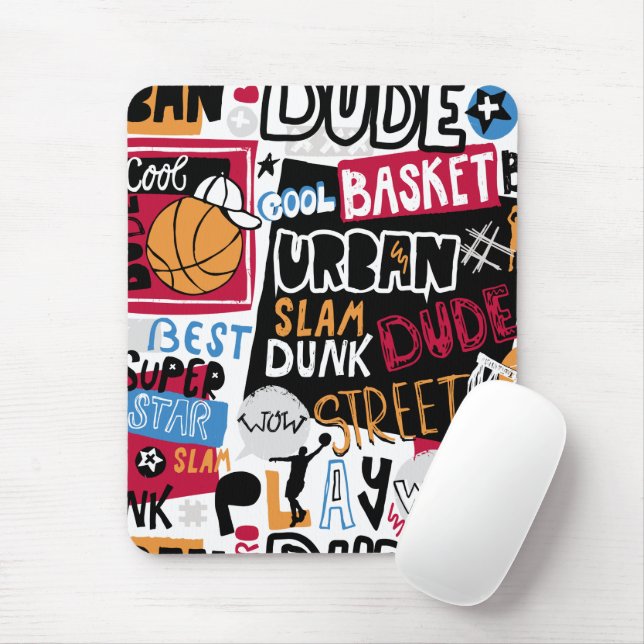 Basketball Mousepad (With Mouse)