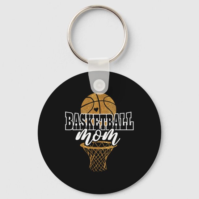 Basketball Mum 1  Key Ring (Front)