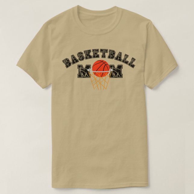 Basketball Mum 4 T-Shirt (Design Front)