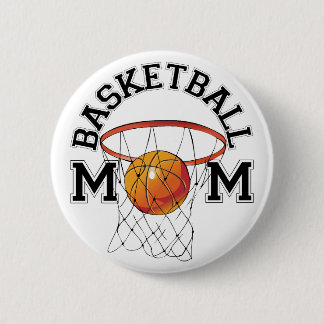 Basketball Mum 6 Cm Round Badge