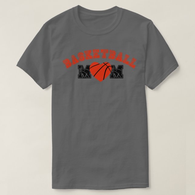 Basketball Mum 9 T-Shirt (Design Front)