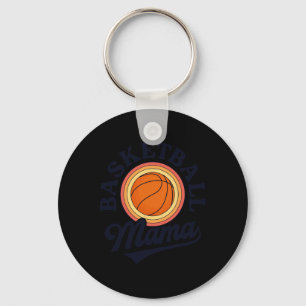 Basketball Mum Baller Matching Family Game Day Out Key Ring