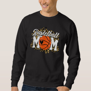 Basketball Mum Basketball Game Day Vibes Mothers D Sweatshirt