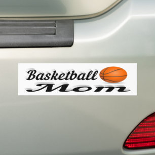 Basketball Mum Bumper Sticker