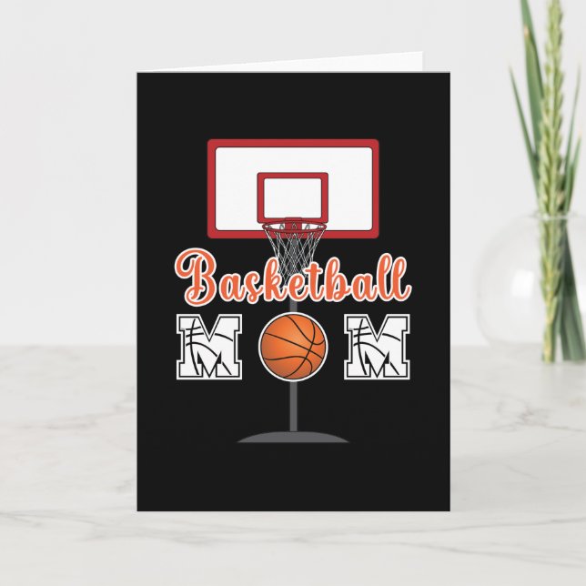 Basketball Mum Card (Front)