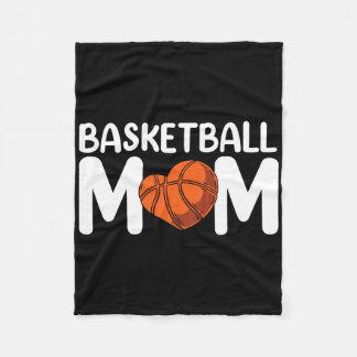 Basketball Mum Coach Player Match Team Mother Momm Fleece Blanket