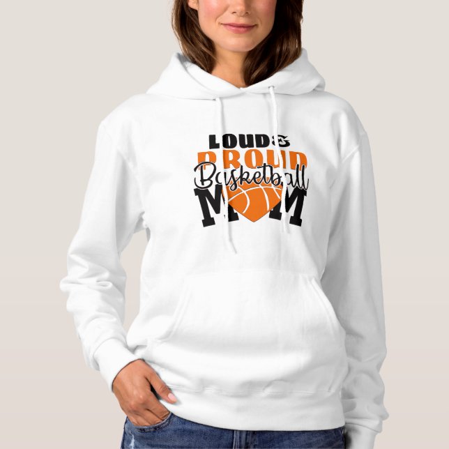 Basketball Mum Hoodie (Front)