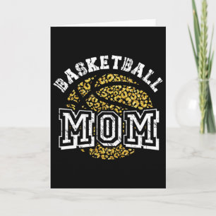 Basketball Mum Lover Fun Mother Basketball Player Card