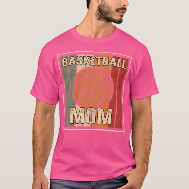 Basketball Mum Matching Parents Basketball Fans De T-Shirt (Front)