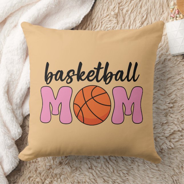 Basketball Mum Mothers Day Cushion (Blanket)
