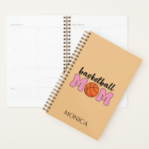 Basketball Mum Mothers Day Personalise Planner