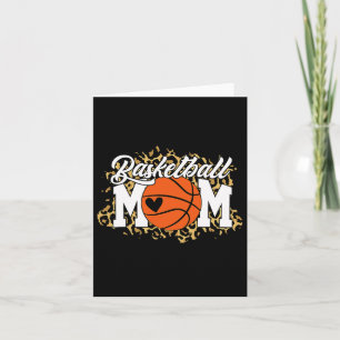 Basketball Mum Mum Game Day Outfit Mothers Day Gif Card