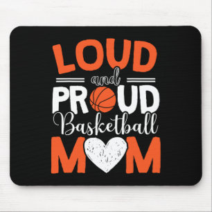 Basketball Mum Player Hoop Junkie Mothers Day Mama Mouse Pad