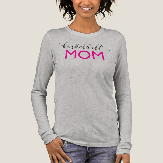Basketball Mum Racerback Tank Mother Gift Birthday (Front)