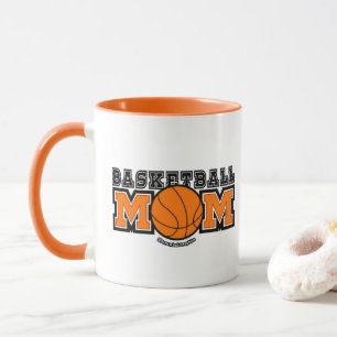 Basketball Mum Screwball Graphics Mug