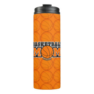Basketball Mum Screwball Graphics Thermal Tumbler
