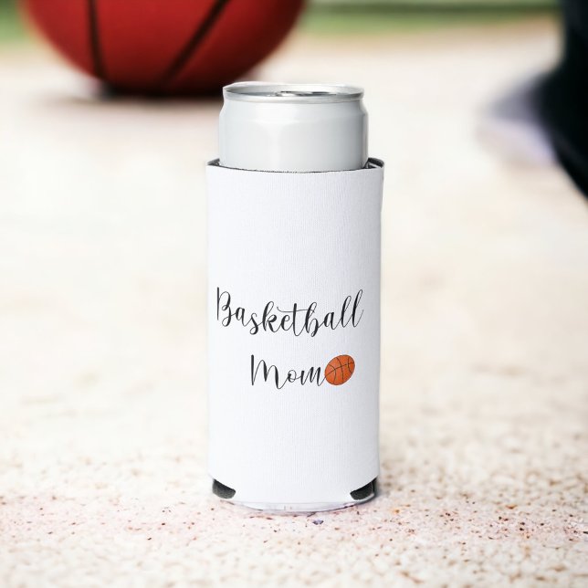 Basketball Mum Script Tournament Party Seltzer Can Cooler (Creator Uploaded)