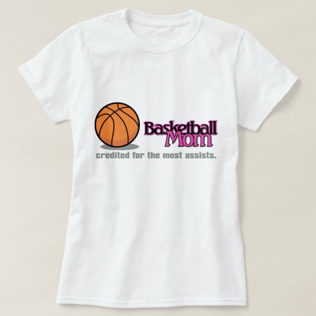 Basketball Mum Shirts (Design Front)