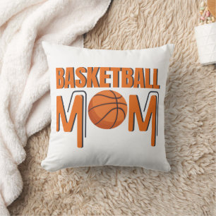 Basketball Mum Sports Fan Team Player Cushion
