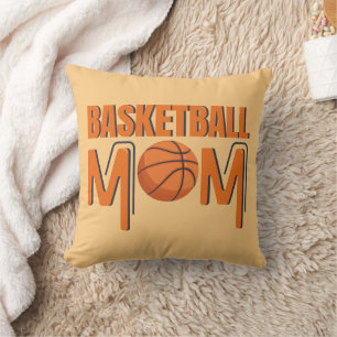 Basketball Mum Sports Fan Team Player Cushion